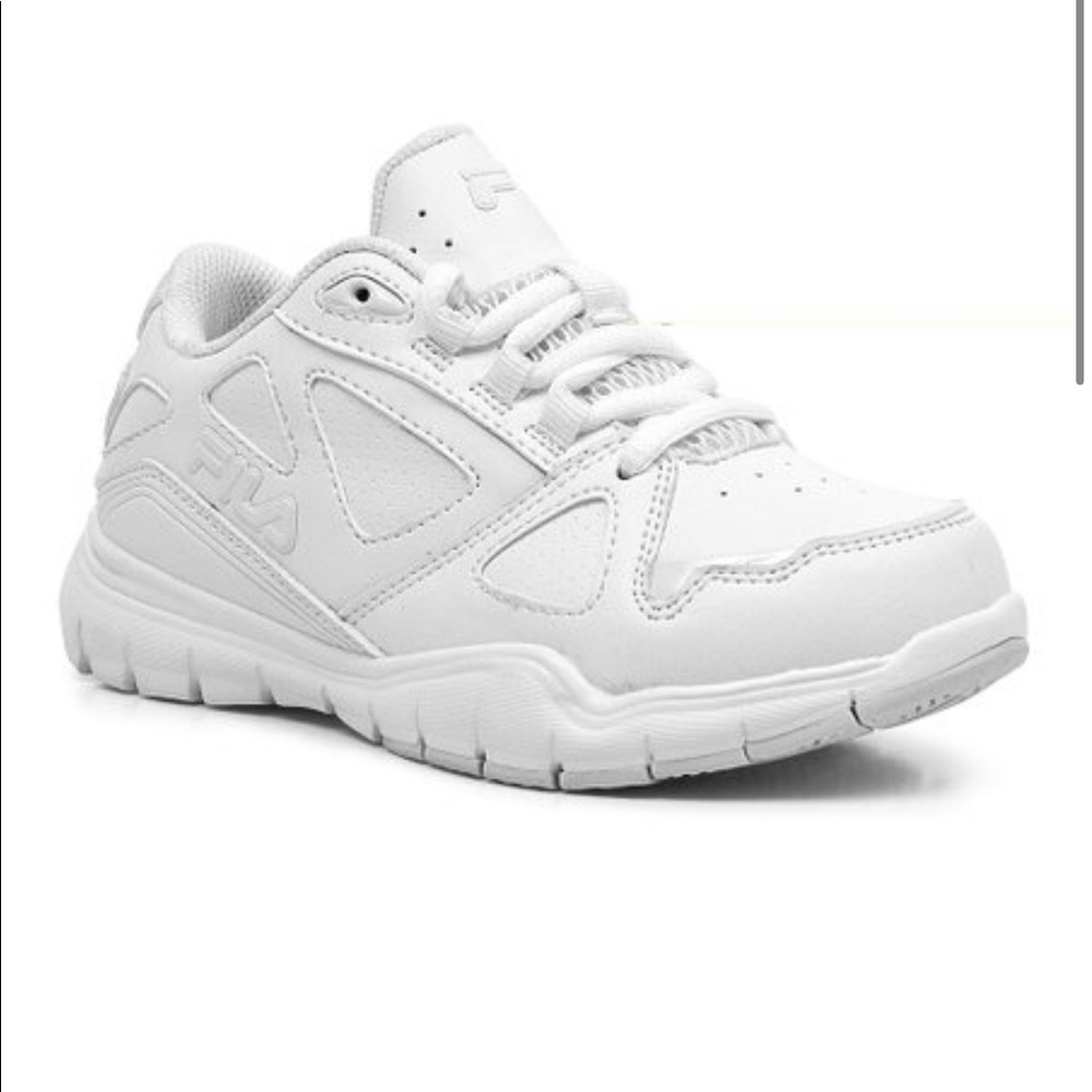 EUC white FILA sneakers